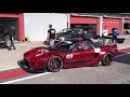 Honda NSX 3.5L Stroker V6 ITB's ONBOARD @ Imola + Footwork Cam with Heel-Toe
