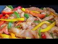 PERFECT AIR FRYER CHICKEN BREAST WITH PEPPERS RECIPE I How to cook chicken in air fryer