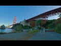 Sunset Drive | San Francisco - Golden Gate - Marin Headlands | Immersive Ambient Sound 4K