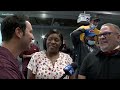 The Steveson family celebrates Gable's gold medal win