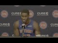 Jaden Ivey Full Interview Detroit Pistons Media Day 2023