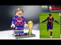 Lego Fifa Football Minifigures by TV6502 Brand Review | Christiano Ronaldo | Erling Haaland | Messi