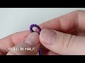 DIY Easy beginning LOOP for friendship bracelets | handmade crafts | Creative Twins