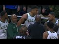 Giannis mad after game ball stolen by pacers after record breaking night