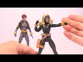 Yelena Belova Black Widow Hip and Arm Modification Hasbro Marvel Legends Puff Adder BAF Wave