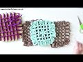 Spiral Tying on the butterfly loom tutorial