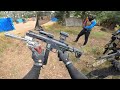 PELEAN CONMIGO por mi MUY POTENTE ACCESORIO❗️🤬 ▬ REFERI NOS DETIENE❗️🤯 ▬ SSR9 DSG Airsoft Gameplay