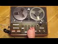 Bang & Olufsen Beocord 2400 tape recorder demonstration