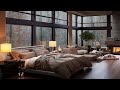 Cozy Window Rain & Thunder | Be Asleep in 3 min | Heavy Rain for Sleep, Study and Relaxation