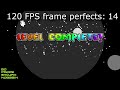 Delirium with Frame Perfects counter — Geometry Dash