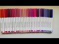 Crayola Supertips 100 || Unboxing, Swatches, and Labelling 🎨
