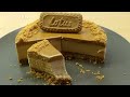 No-Bake Lotus Biscoff Cheesecake (No gelatin, No egg, No oven, No mixer)