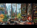 Soft Jazz Music in Cozy Coffee Shop Ambience☕ Relaxing Piano Jazz Instrumental Music for Work, Study