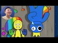 REACTS TO PROJECT: PLAYTIME vs. RAINBOW FRIENDS?! (Cartoon Animation)