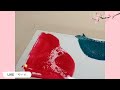 5 Tiny Canvas Paintings ||Acrylic Painting on 5 tiny canvases || Painting for Beginners ||Aesthetic