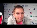 Halep after final 7