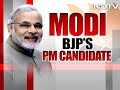 Narendra Modi announced BJP's candidate for Prime Minister in 2014