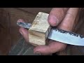 Forging a Buffalo Horn Knife | Blacksmithing