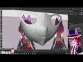 How I Model 3D Anime Heads In BLENDER!