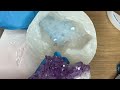 Making Resin Crystals From a Real Crystal: How to Make a Silicone Mold