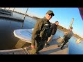 Boat Ramp Fish and Wildlife Officer Checks our Catch