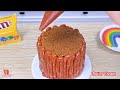 Rainbow Chocolate Cake | Best Miniature Chocolate & Rainbow Cake Decorating Idea | Mini Cakes