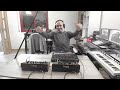 Live Techno a dos manos con MOOG Subharmonicon, Moog DFAM y Roland TR-8S