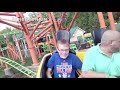 All Coasters at Six Flags New England + On-Ride POVs + Wicked Cyclone - Front Seat Media