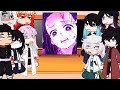 Hashiras react to ||Compilacion||Tanjirou and Nezuko|| manga  spoiler|| and 🇧🇷🇱🇷