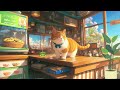 The Cat Cafe 🐾☕Music for Study /Work /Relax 🍃🎶Chill Lofi Mix || Lofi With My Cat