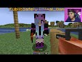 I Hide Inside Golem To Prank Sister in Minecraft...