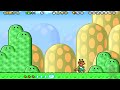 Super Mario Bros 3 HD REMAKE 100% World 1: GRASS LAND (Amazing NEW Graphics)