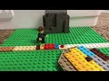 Lego man gets flattened!