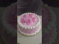 beautiful pink cake design