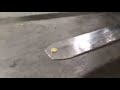 Forklift truck coin trick.