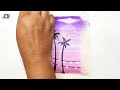 How to draw beautiful scenery with soft pastel | easy and simple scenery drawing ideas for beginners