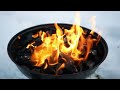 Firing Clay in a Charcoal Grill - Pottery Experiment - Relaxing Crafting - Svartbränning Keramik