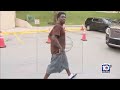 Kodak Black throws rocks at photojournalist, threatens to punch reporter, after walking out of B...