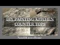 DIY PAINTING KITCHEN COUNTER TOPS | NondiKnowsHome