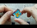 How to make this cloisonne enamel leopard shark pendant. (tutorial)