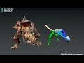OVERHIT ANIMATIONS USING 3DS MAX BIPED