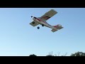 E-Flite Apprentice S15e Takeoff On A Cricket Field