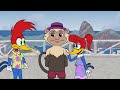 Woody and Wally decorate for Christmas | Woody Woodpecker