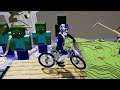 This Cruel Minecraft Nether Portal Bike Map ends us... (Descenders Gameplay)