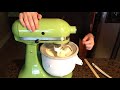 How I make ice cream using my KitchenAid mixer!