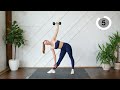 10 MIN STANDING ABS WORKOUT (with weights)