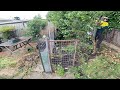 Disabled Lady really needed some HELP | Post-Apocalyptic Garden Transformation