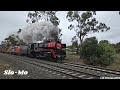 707 Operations: Riverlander Steam Train Tour to Deniliquin with Locomotives, R707, A66 and N453