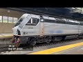 Early Afternoon Rush Hour Action at Newark Penn Station 9/27/23