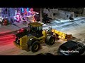 Larue D65 & Champion 740A - Snow removal in Montreal 2023